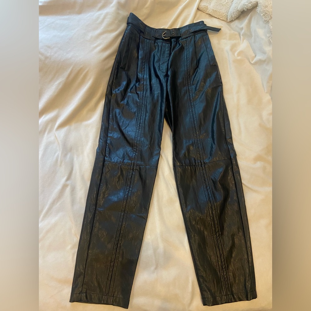 Twinset Leather Pants